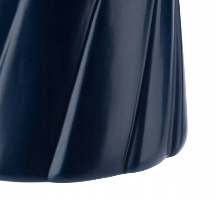 Osłonka ceramiczna GABRIEL Verdenia granatowa 12,2cm – elegancka do kwiatów