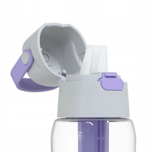 Bidon Dafi Solid 0,7L lawenda z filtrem – Tritan, filtr węglowy