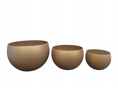 Osłonka do kwiatów 12 cm złota