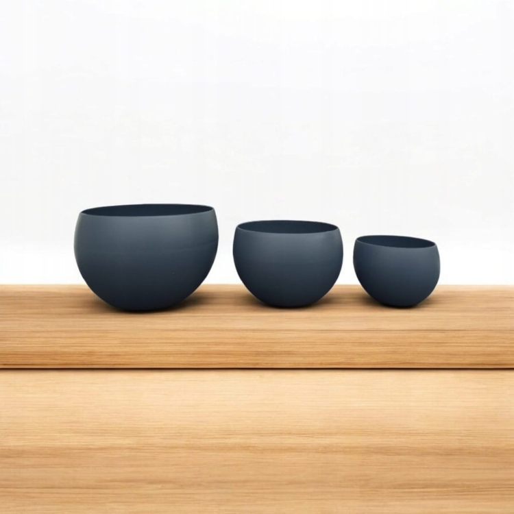 Osłonka do kwiatów 16 cm grafit