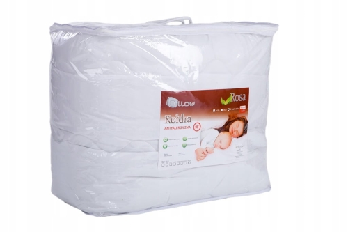 Kołdra całoroczna 200x220 antyalergiczna pikowana polski produkt miękka
