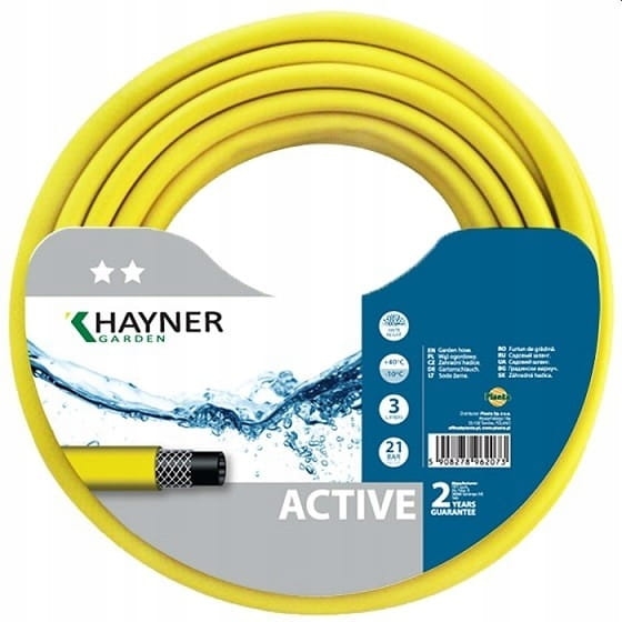 Wąż ogrodowy 1/2" 30 m Khayner Active AC12-30 – 3-warstwowy, elastyczny