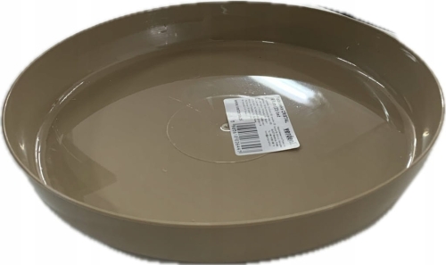 Podstawka Cristal 28 cm Beżowy – Elegancka i Funkcjonalna Osłona Pod Doniczkę