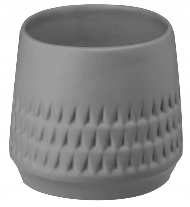 Osłonka ceramiczna IRIS szara 12 cm – elegancka dekoracja do wnętrz